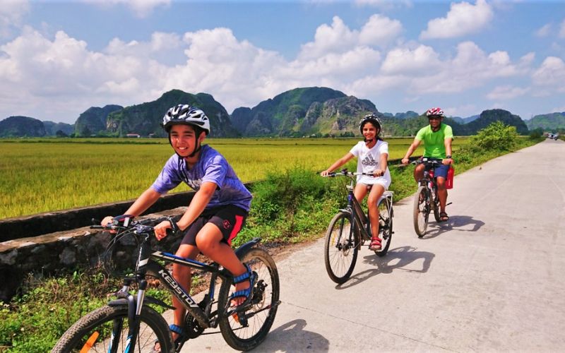 cycling in Ninh Binh