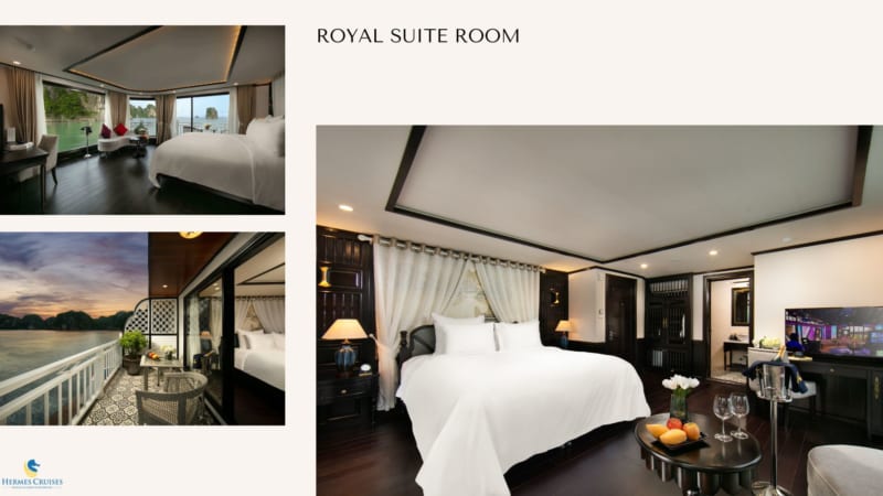 hermes cruise - royal suite cabin